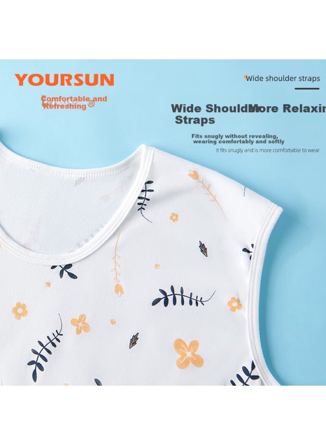 Your Sun Comfortable And Cool 100% Cotton Sleeveless Vest For Middle-aged And Elderly Women, Summer Basic Undershirt, Loose Plus Size Innerwear T-shirt, Perfect Gift For Mom - Image 5