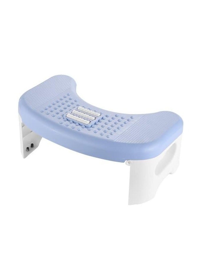 NANAO Bathroom Toilet Stool,Foldable Bathroom Foot Stool Toilet Potty Stool Non-Slip Feet Toilet Feet Stool, Squatty Potty Provides Better Bowel Movements for Children,adult,Pregnant Women,Elderly  - Image 2