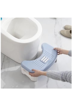 NANAO Bathroom Toilet Stool,Foldable Bathroom Foot Stool Toilet Potty Stool Non-Slip Feet Toilet Feet Stool, Squatty Potty Provides Better Bowel Movements for Children,adult,Pregnant Women,Elderly  - Image 1