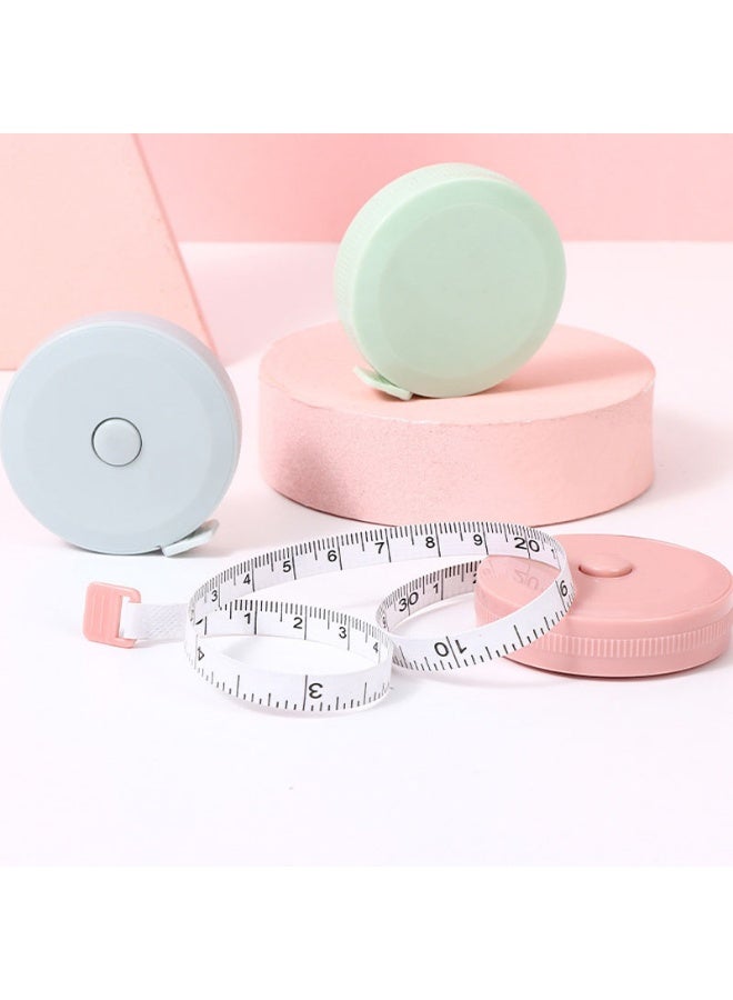 3 Pieces Sewing Tape Measure Measuring Tape Retracting Double Sided Measuring Tape - Image 3