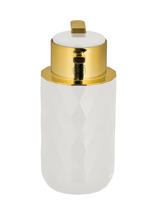 Alsaif Alsaif Yaqut  2- Pieces Coffee And Tea Vacuum Flask , Leak-Proof And Keeps Drinks Hot, 1L/1L ,Ivory/Gold  - Image 2