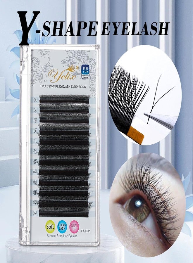 YELIX Classic YY Lash Extensions B/C/CC/D Curl 8-15mm Mixed Length, Fluffy Natural Look & High Efficiency for Professional Lash Artists Salon (B, 0.05 Thickness 8-15mm) - Image 4