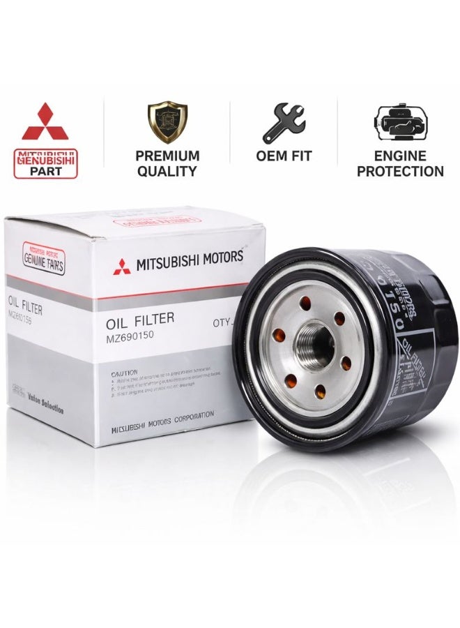 Mitsubishi Genuine Oil Filter MZ690150 – OEM Fit, Premium Engine Protection for Mitsubishi Vehicles - Image 1