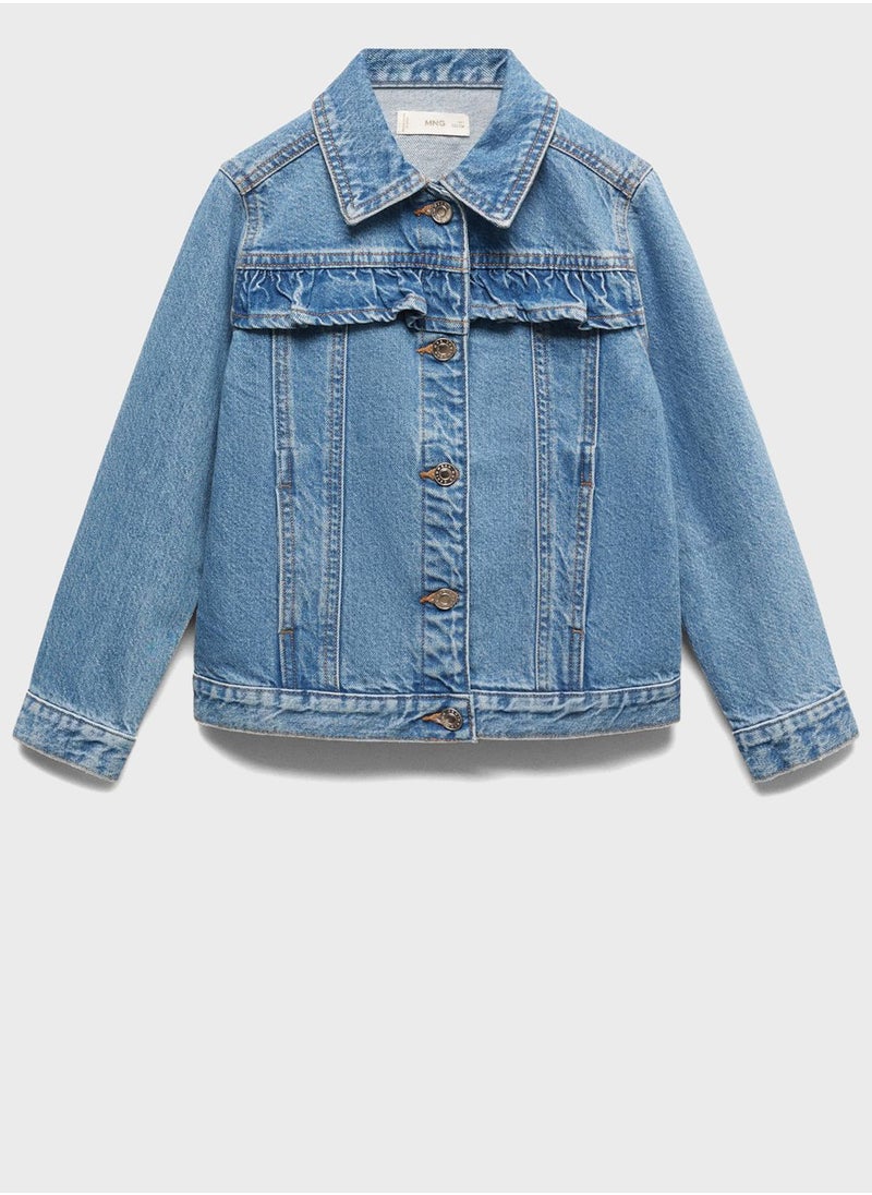MANGO - Kids Denim Jacket - Image 1