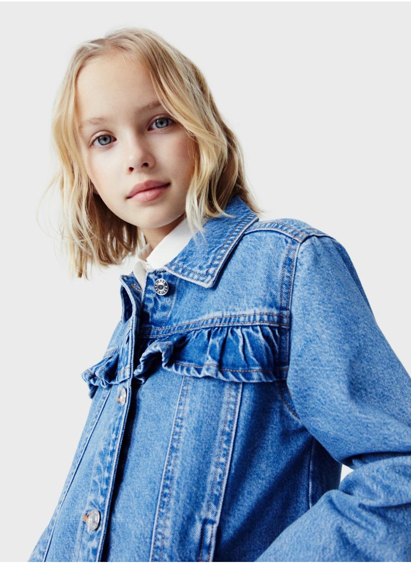 MANGO - Kids Denim Jacket - Image 1