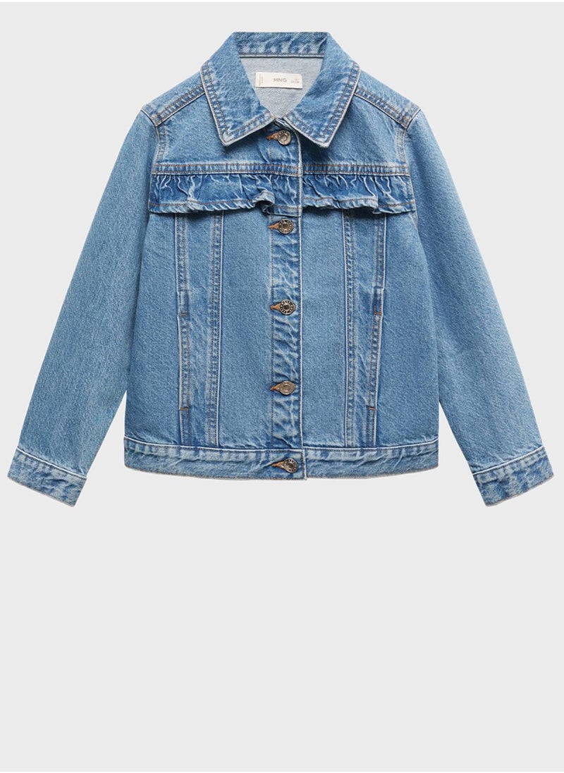 MANGO - Kids Denim Jacket - Image 1