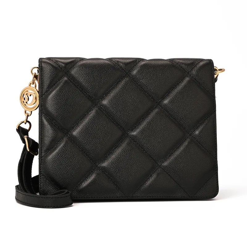 Carmen Steffens Quilted Bag Minimal Black