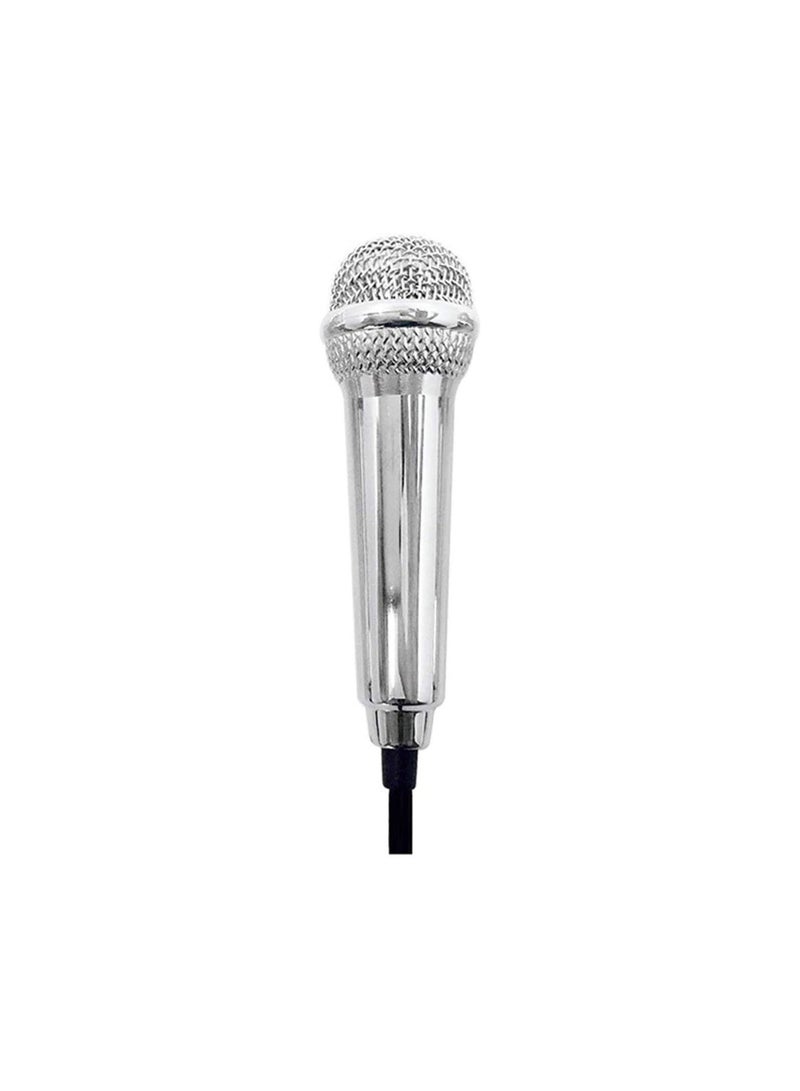 GGOOT Portable Aluminum Alloy 3.5mm Wired Microphone For Mobile Phone Tablet PC Laptop Speech Singing Karaoke For Phone  - Image 1