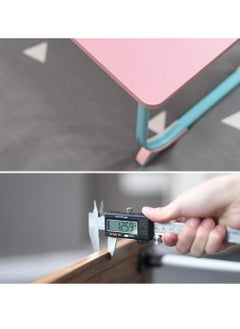 Meetion Folding Computer Desk, Portable Table Portable Bed Student Lazy Computer Desk (Pink)  - Image 5