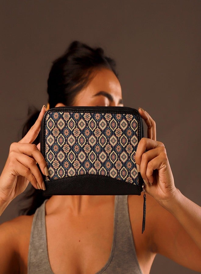 VOYLLA Midnight Mosaic Clutch Wallet Bag for Women,Casual,Travel,Stylish,Gift for Women & Girls - Image 4