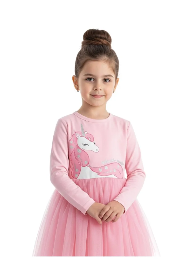 D'Daniela Unicorn Pink Tutu Dress