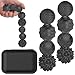BUSOHA Silicone Fidget Balls 8 Pack Fidget Toys Stress Balls for Adults Sensory Stone Travel Toys for CalmingAutism and ADHDGifts for Adults Teens - Image 2