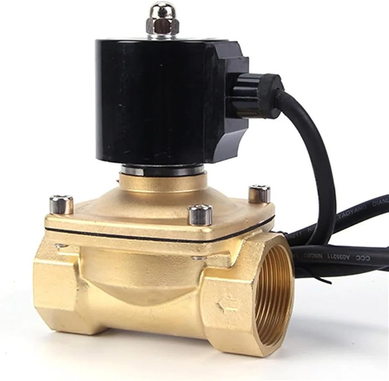 Normally Closed Solenoid Valve 24V DC 80 Celsius 1 2 Inch Underwater Fountain - Image 2