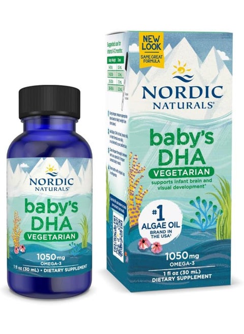 Babys Dha Vegetarian- 1Oz