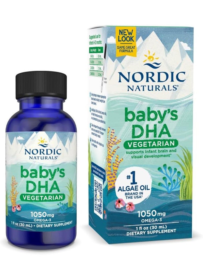Babys Dha Vegetarian- 1Oz
