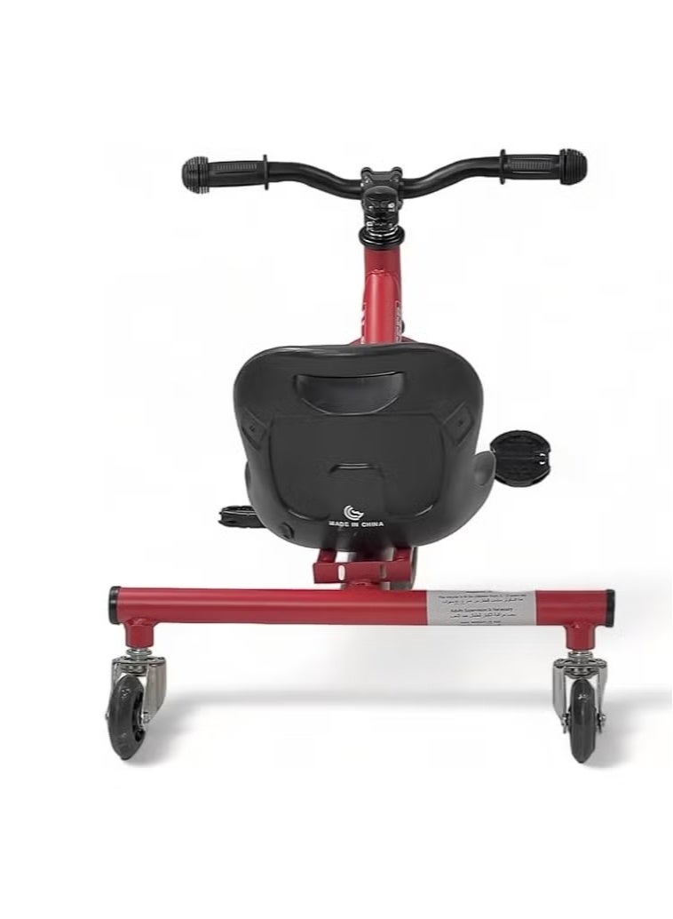 Rally Tricycle Balance Bike for Kids Ages 3+  Kids Drift Scooter with Comfortable Seat and Non-Slip Pedals - Image 2