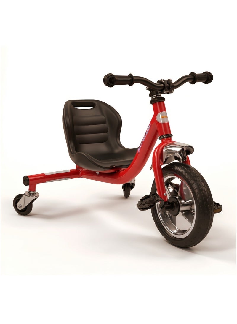 Rally Tricycle Balance Bike for Kids Ages 3+  Kids Drift Scooter with Comfortable Seat and Non-Slip Pedals - Image 1