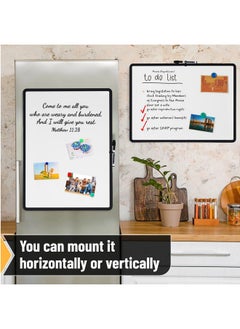 Mr. Pen - Dry Erase Board, 18” X 24” With A Black Marker, Black Frame, Dry Erase Board For Wall, Magnetic Whiteboard For Wall, Dry Erase Boards, Whiteboards, Magnetic White Board  - Image 4