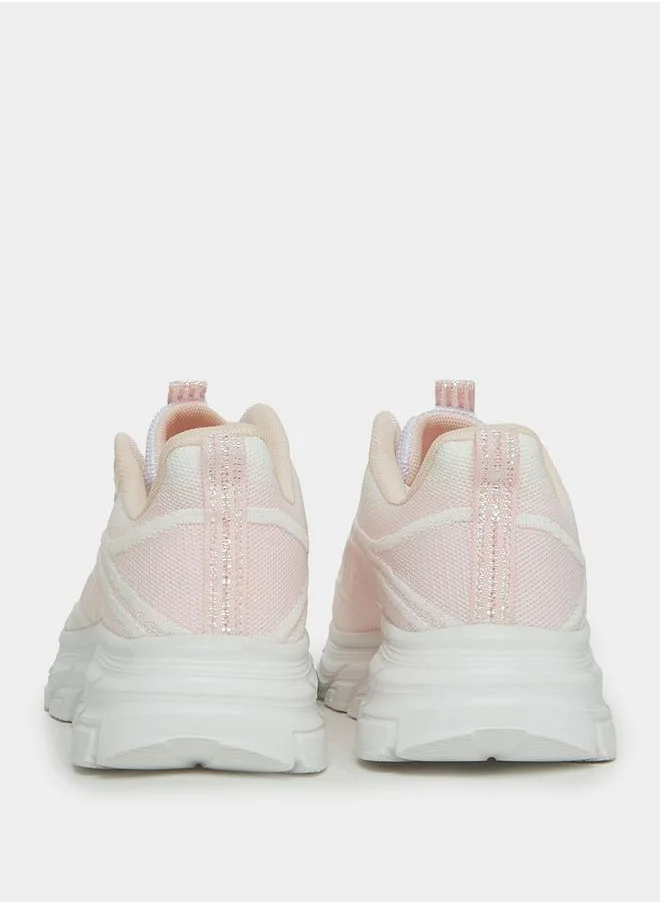 Styli Textured Knit Chunky Sneakers