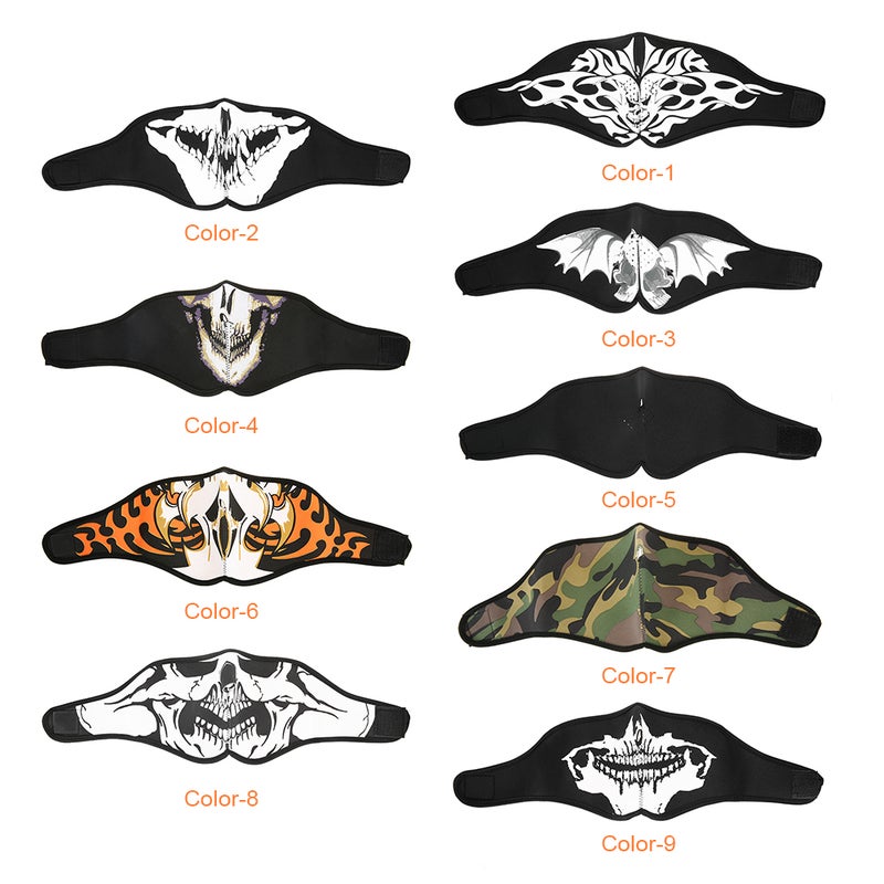 Breathable Half Mask Shield Face Mask for Cycling Mountaineering Skiing Outdoor Sports - Image 4