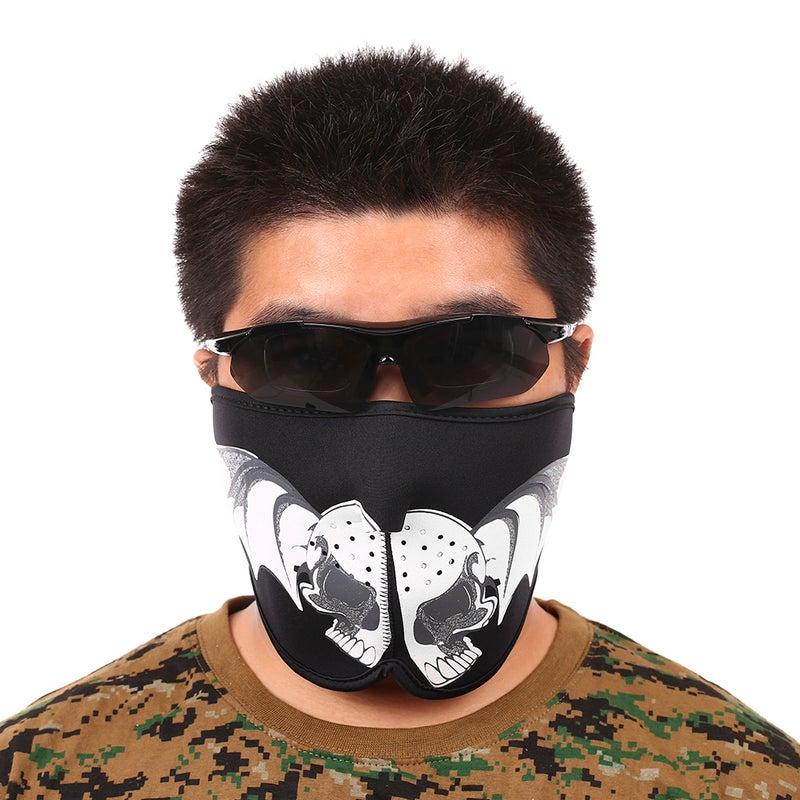 Breathable Half Mask Shield Face Mask for Cycling Mountaineering Skiing Outdoor Sports - Image 1