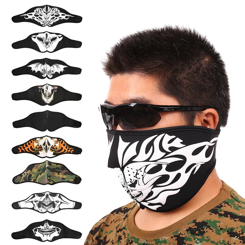 Breathable Half Mask Shield Face Mask for Cycling Mountaineering Skiing Outdoor Sports - Image 3