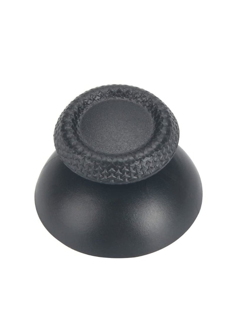 Generic - Analog Thumb Grip Joystick Cap for PS5 DualSense Controller Replacement (Black)- 4 Pieces - Image 1