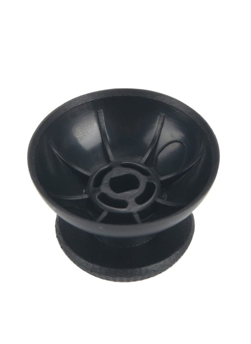Generic - Analog Thumb Grip Joystick Cap for PS5 DualSense Controller Replacement (Black)- 4 Pieces - Image 1