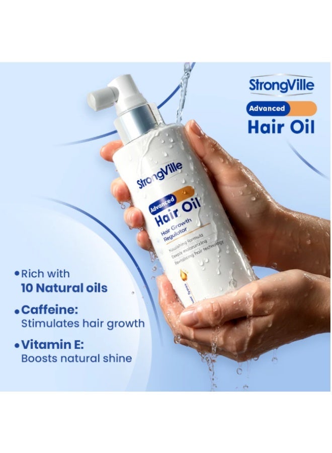 strongville Hair Care Advanced Oil for Anti-Hair Loss and Growth Stimulation - 200 ML - Image 2