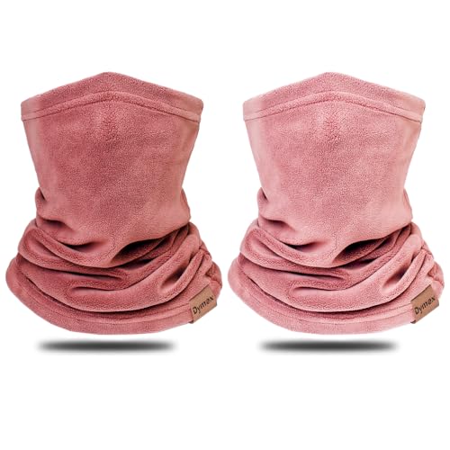 Dymex 2 PCS Kids Neck Warmer Gaiter Winter Fleece Neck Cover Balaclava Windproof Face Cover Mask for Ski Motorcycle - Image 1