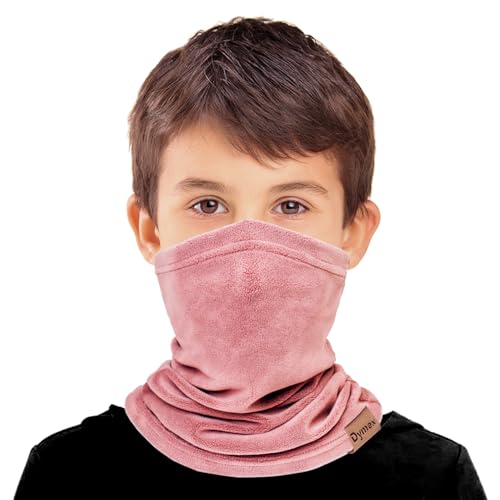 Dymex 2 PCS Kids Neck Warmer Gaiter Winter Fleece Neck Cover Balaclava Windproof Face Cover Mask for Ski Motorcycle - Image 2