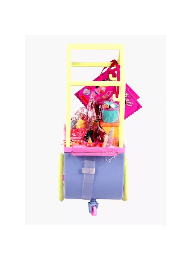 جليتر جيرل عربة فشار للدمى مقاس 14 بوصة - GG57116 - Image 3