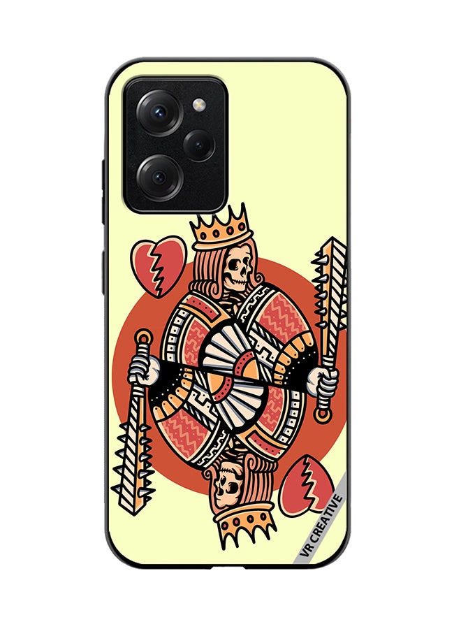 VR CREATIVE Protective Case Cover For Xioami Pcoo X5 Pro King Suit Design Multicolour - Image 1