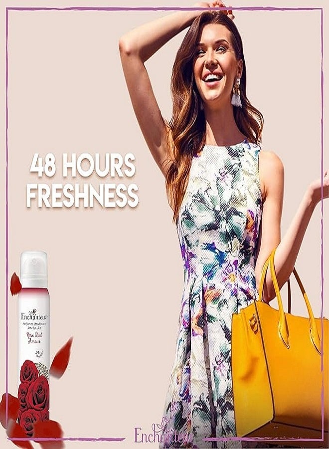 انشانتر مزيل عرق معطر برائحة الورد والعود - 150 مل - Image 2