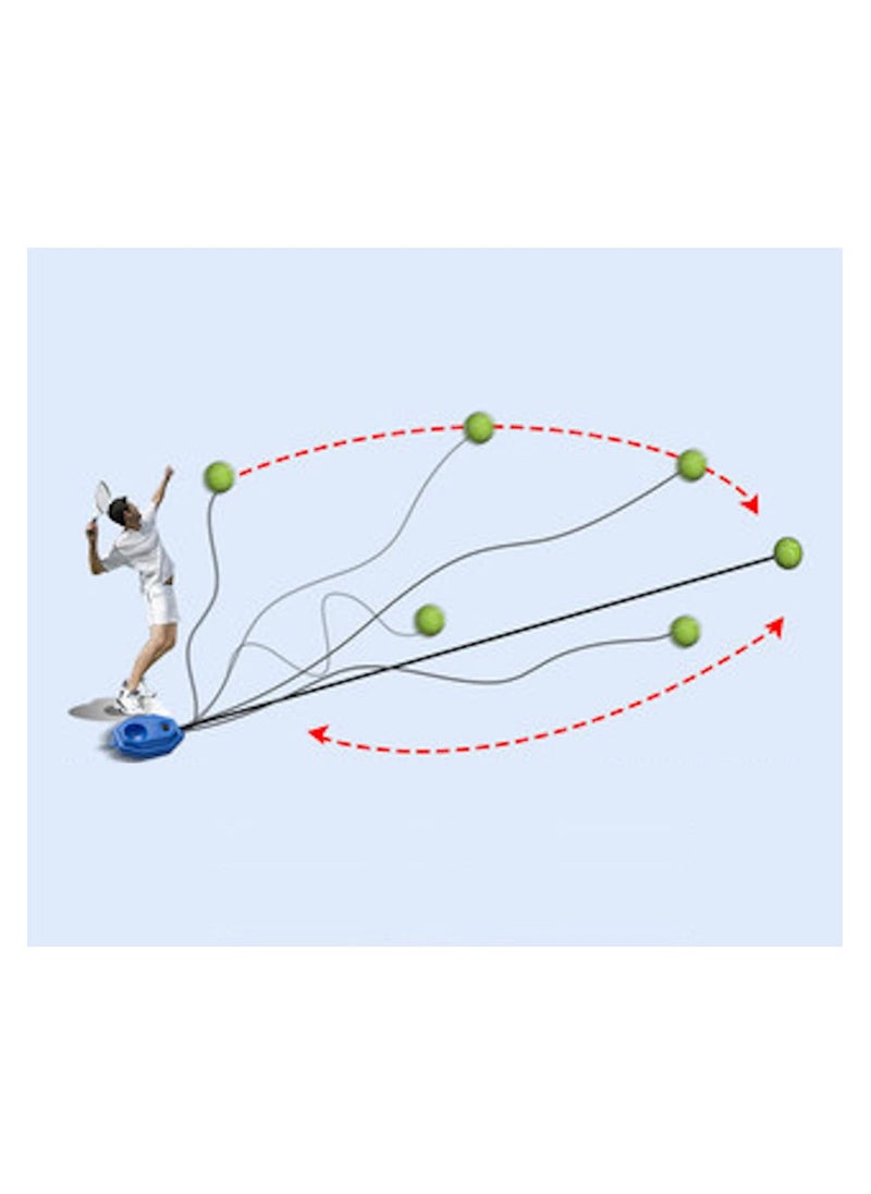 Portable Tennis Training Ball with String, Rebound Set for Solo Practice, Ideal for Spin, Swing, and Shot Techniques - Perfect Gift for Tennis Enthusiasts.