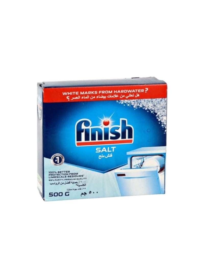 Finish Dishwasher Salt Powder, 100% Better Machine Protection 500g 