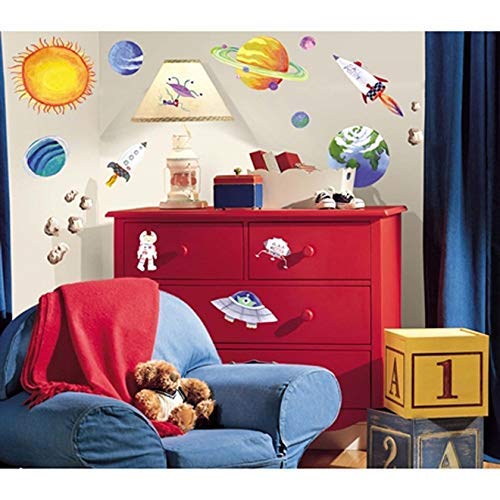 RoomMates RMK1316SCS Outer Space Peel and Stick Wall Decals - Image 2