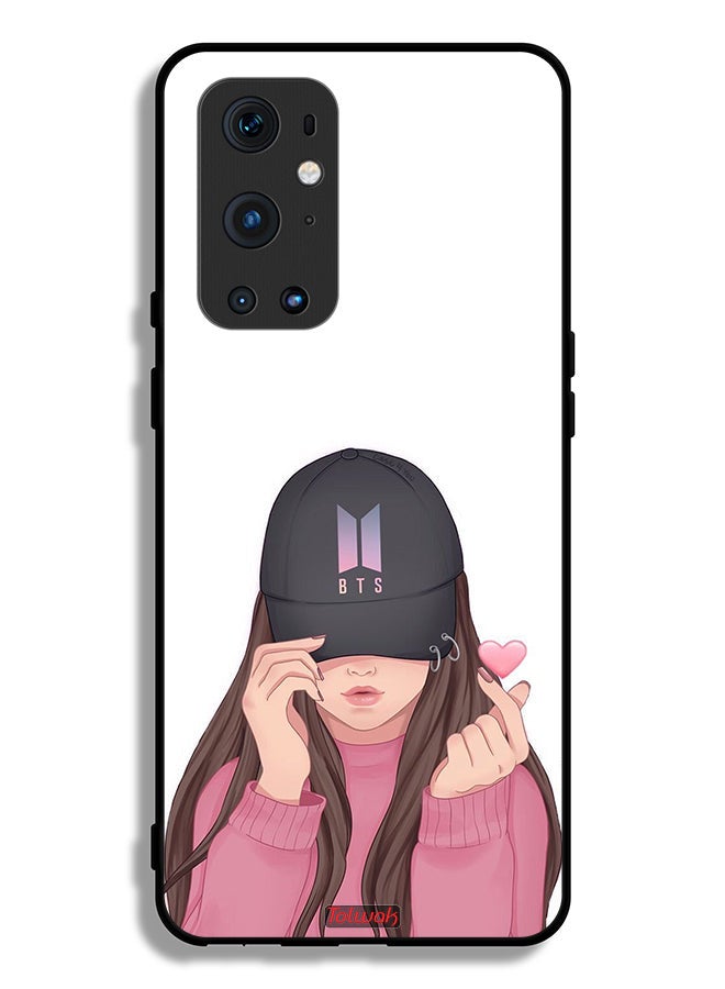 Tolwak OnePlus 9 Pro 5G Protective Case Cover Girl Making Snap - Image 2