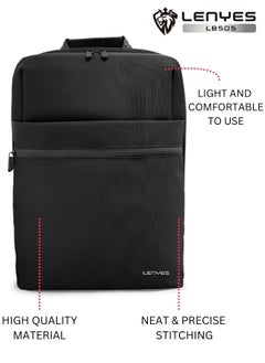 Lenyes Travel Laptop Backpack for School College Work Multipurpose Waterproof High Quality Shockproof Slim Durable Backpack Ideal for Business Model LB505  - Image 4