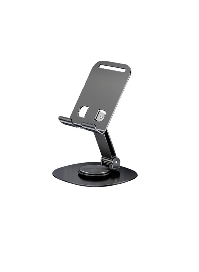 Mobile Phone Holder Metal Mobile Phone Holder Multifunctional 360° Adjustable Mobile Phone Holder Foldable iPhone Holder Universal Holder Stable and Anti-fall (Gray) 