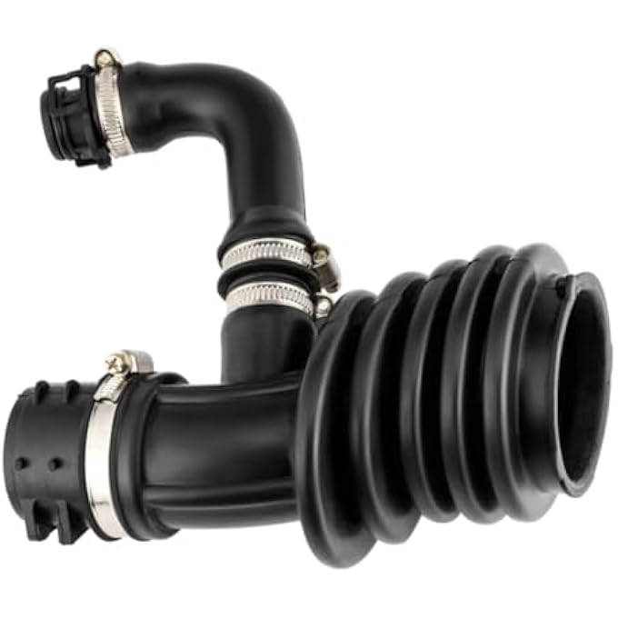 CHEFRU Air Intake Tube Hose Compatible With Focus Mk2 2004-2012 For C-max 2003-2007 Engine Air Filter Flow Intake Hose Pipe 7M519A673EJ 1673571 - Image 1