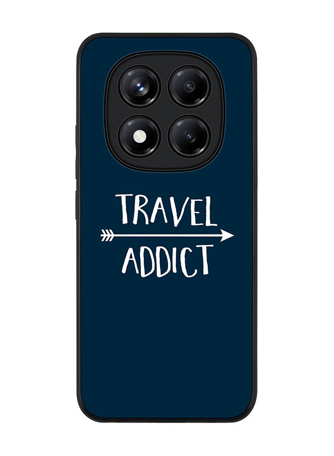 Stylizedd For Xiaomi Redmi Note 14 Pro 5G / X7 5G Case,Slim fit Camera Protection, Shockproof Thin Phone cover  - Travel Addict - Image 1