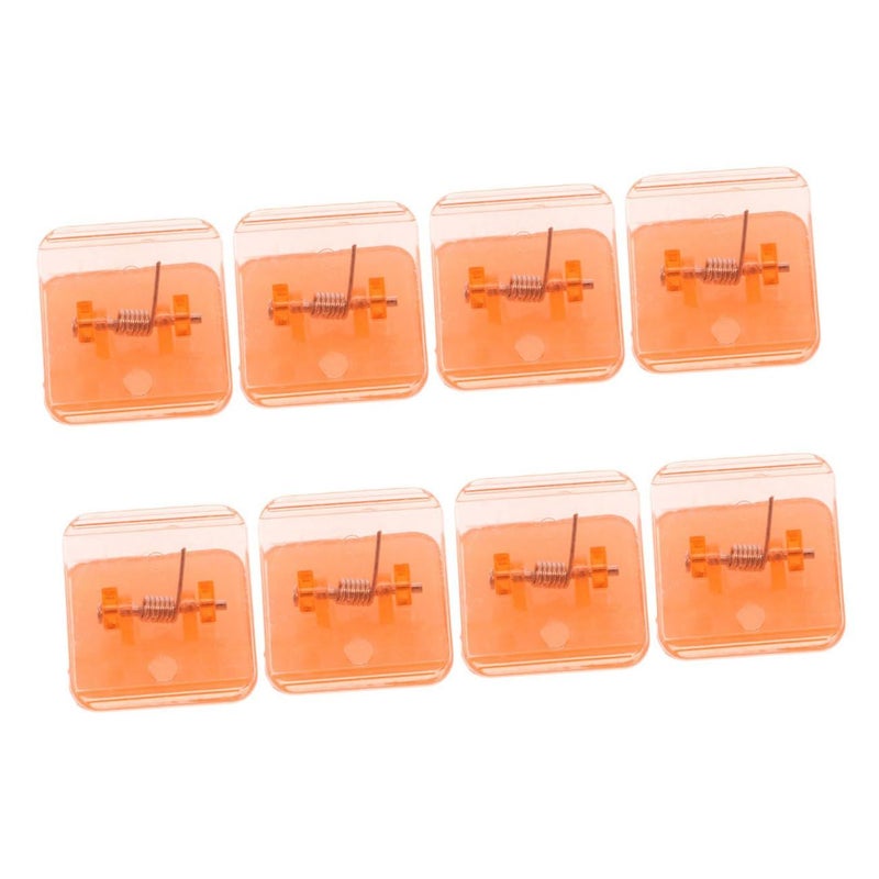 8 Pcs Transparent Dog Potty Pad Holder Non Slip Base Pet Training Supplies For Secure Placement And Easy Cleaning - Image 2
