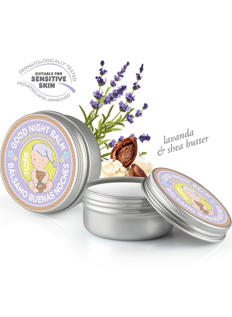 Roofa Spain Good Night Mom & Baby Balm with Lavender & Shea Butter 50g  - Image 1