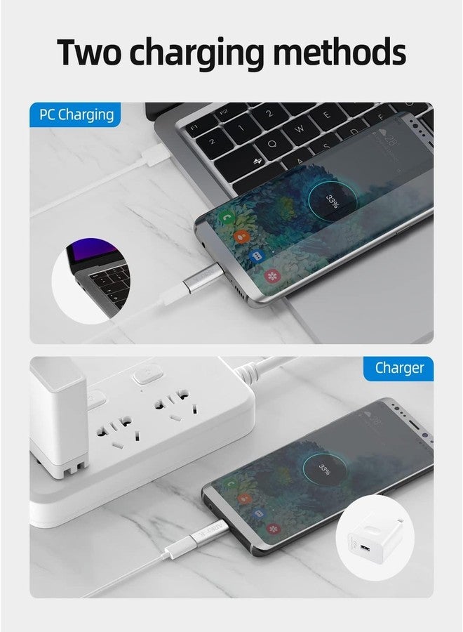ARKTEK USB-C Male to Lightning Female Adapter Convert Lightning to USB Type C Cable for iPhone 17 16 Series AirPods 4 Pro 2 Galaxy S24 Series Google Pixel 9 - Charging Only (4 Pack) - Image 5