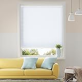 SBARTAR Honeycomb Cellular Shades Cordless Light Filtering for Windows Inside & Outside Mount, 35" W x 38" H, - Image 1