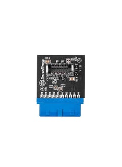 SilverStone Technology Silverstone CP14-E, USB 3.0 Internal 19 Pin Header to USB 3.1/3.2 Type-C (20 Pin) Key A Adapter Card for USB Type-C Port, SST-CP14-E  - Image 4
