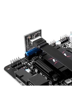 SilverStone Technology Silverstone CP14-E, USB 3.0 Internal 19 Pin Header to USB 3.1/3.2 Type-C (20 Pin) Key A Adapter Card for USB Type-C Port, SST-CP14-E  - Image 3