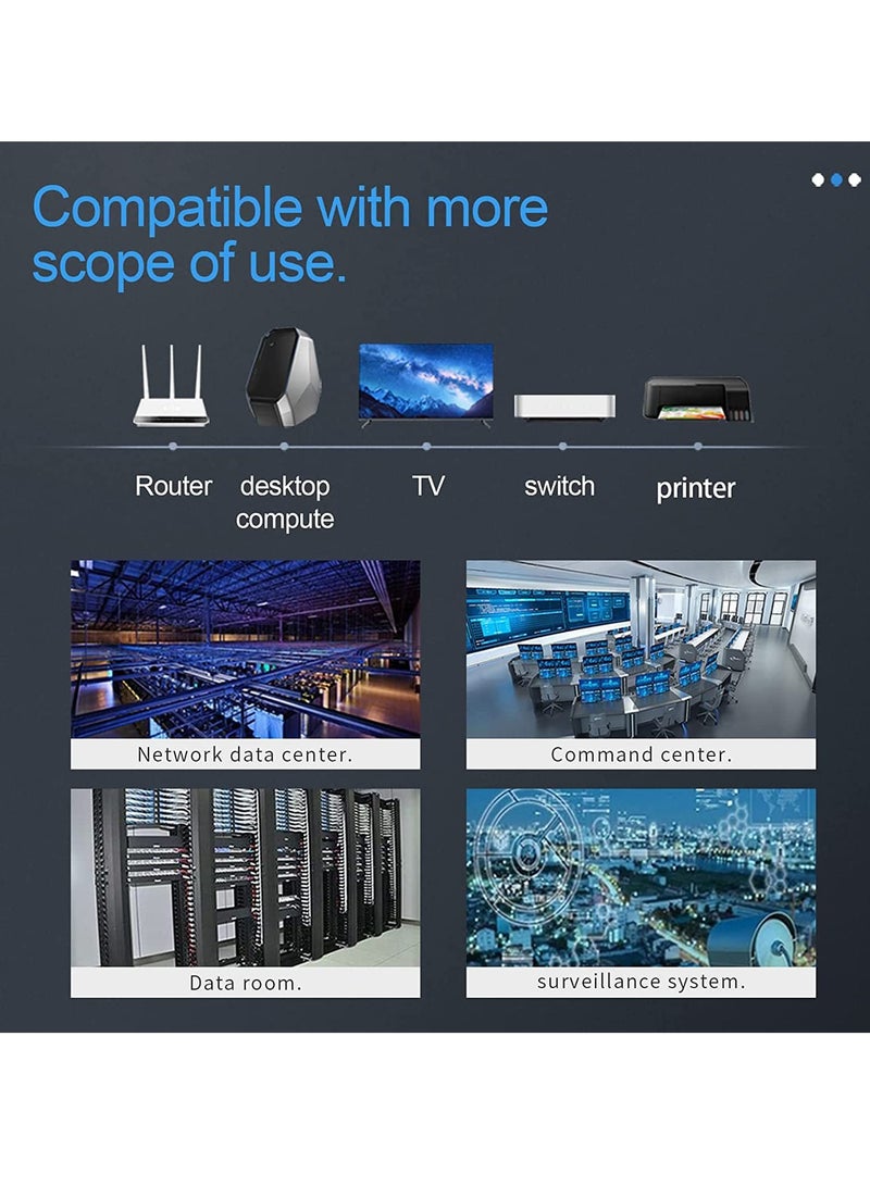 12 Pack RJ45 Port Lock with Key, Secure Ethernet Dust Blockers for RJ45 Devices, Black - Image 5