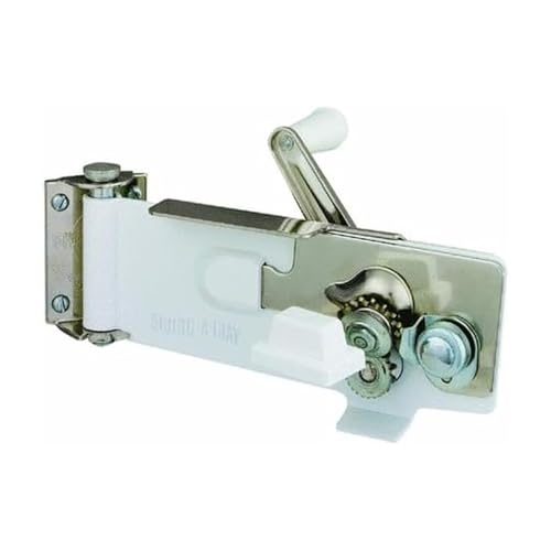 Swing-A-Way Wall Mount Can Opener with Magnet, 1-Pack, White - - Image 1